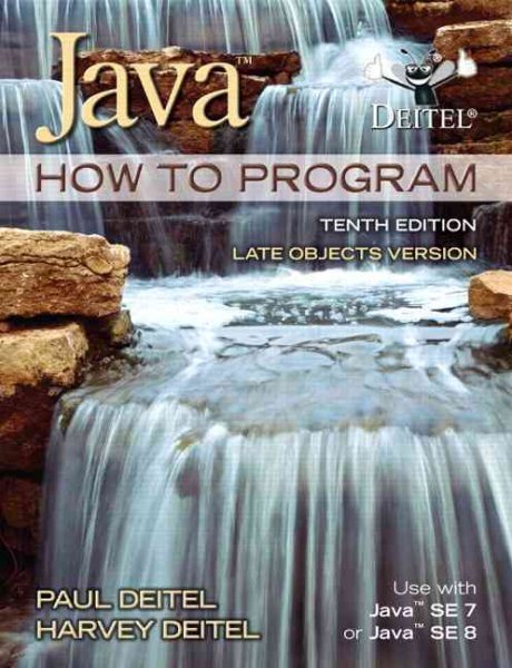 Java How to Program (Late Objects)