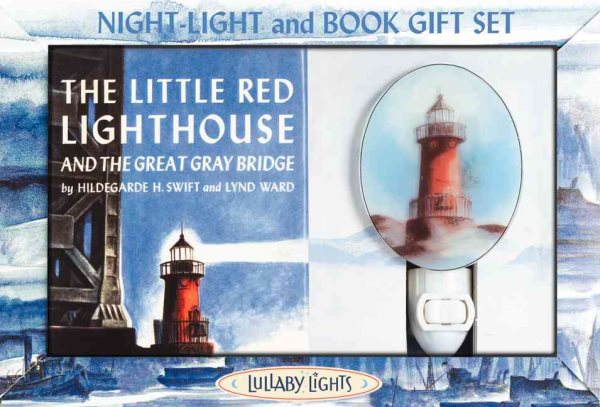The Little Red Lighthouse and the Great Gray Bridge Gift Set: Night-light and Bo