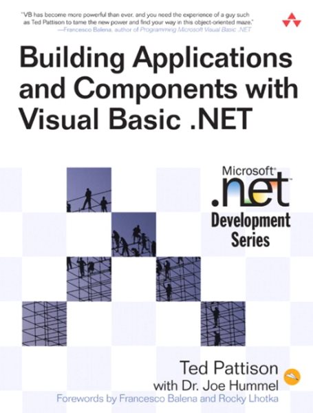 Building Applications and Components with Visual Basic.Net