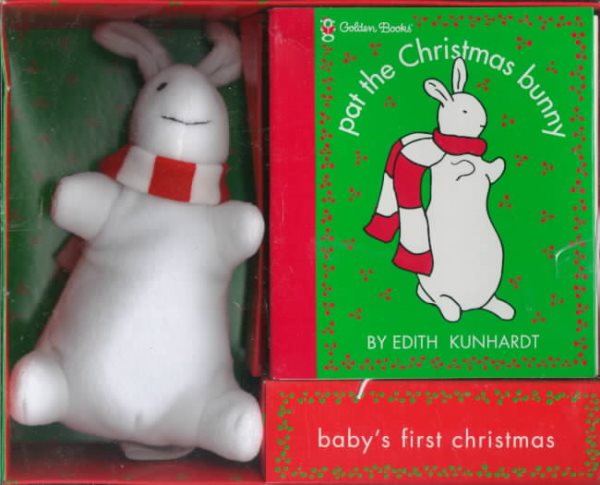 Pat the Christmas Bunny Book and Plush