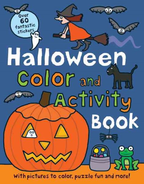 Halloween Color and Activity Book