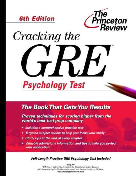 Cracking the GRE Psychology Test【金石堂、博客來熱銷】