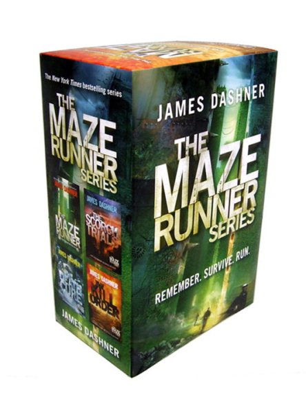 The Maze Runner Boxed Set 移動迷宮套書1-3含前傳【金石堂、博客來熱銷】