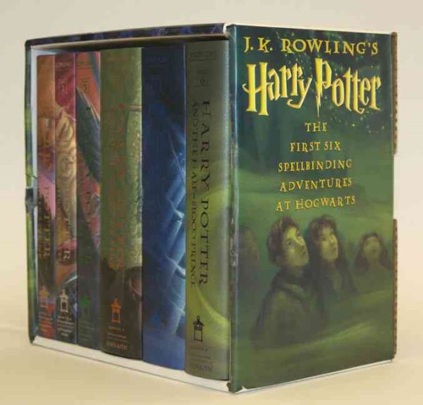 Harry Potter Hardcover Boxed Set (Books 1-6)【金石堂、博客來熱銷】