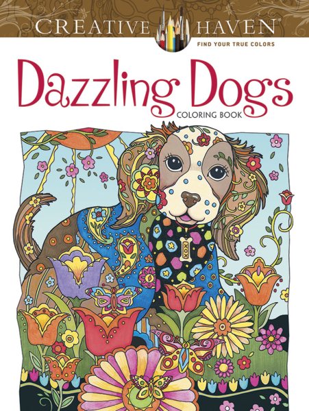 Creative Haven Dazzling Dogs
