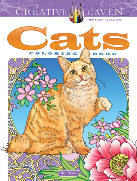Creative Haven Cats Coloring Book【金石堂、博客來熱銷】