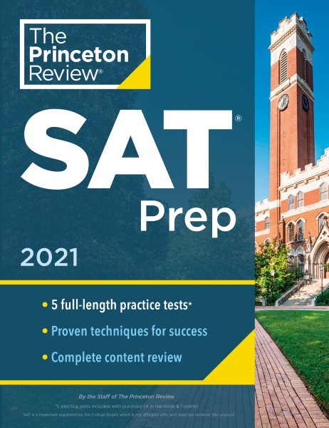 Princeton Review SAT Prep- 2021