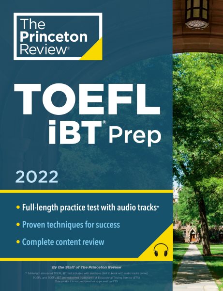 Princeton Review TOEFL IBT Prep with Audio/Listening Tracks- 2022: Practice Test + Audio【金石堂、博客來熱銷】