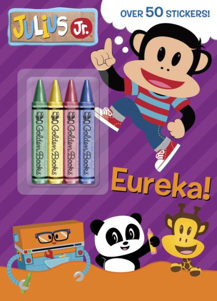 Julius Jr. Chunky Crayon Book With Stickers