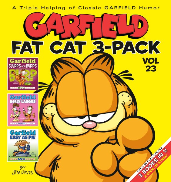 Garfield Fat Cat 3-Pack #23【金石堂、博客來熱銷】