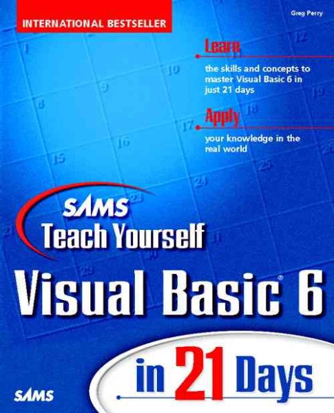 Sams Teach Yourself Visual Basic 6 in 21 D