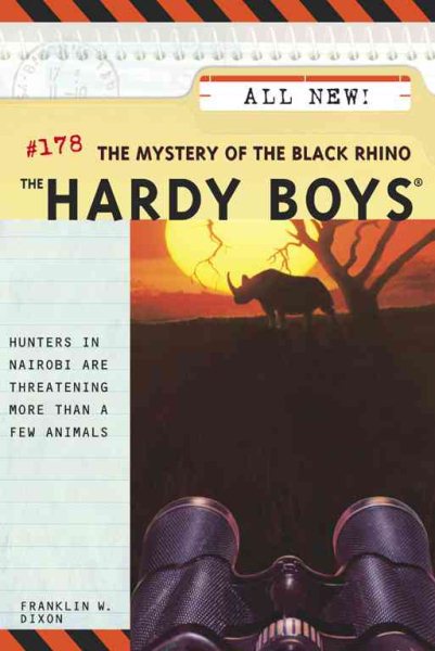 The Mystery of the Black Rhino (Hardy Boys Series #178)