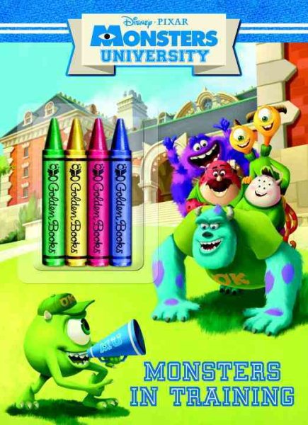 Monsters University Chunky Crayon Book