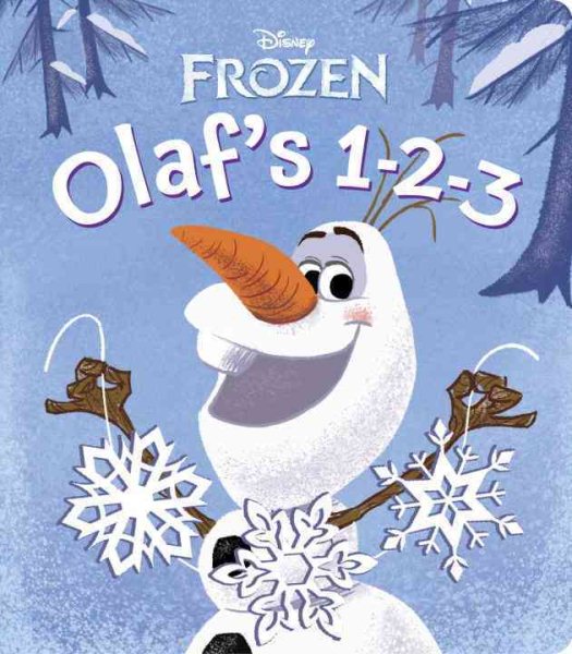 Olaf`s 1-2-3 (Disney Frozen) (Glitter Board Book)【金石堂、博客來熱銷】