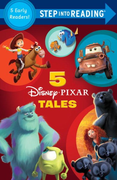 Five Disney/Pixar Tales Step into Reading Book