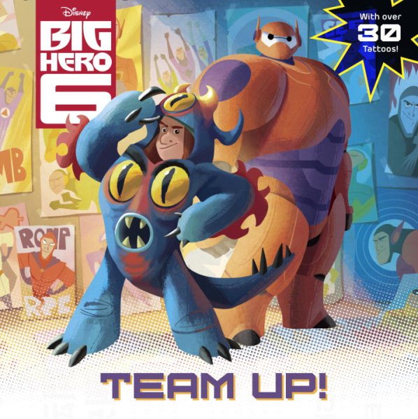 Big Hero 6：Team-up! 大英雄天團圖畫書
