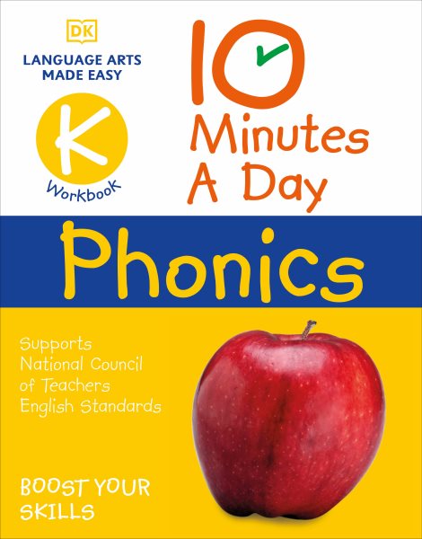 10 Minutes a Day Phonics Kindergarten【金石堂、博客來熱銷】