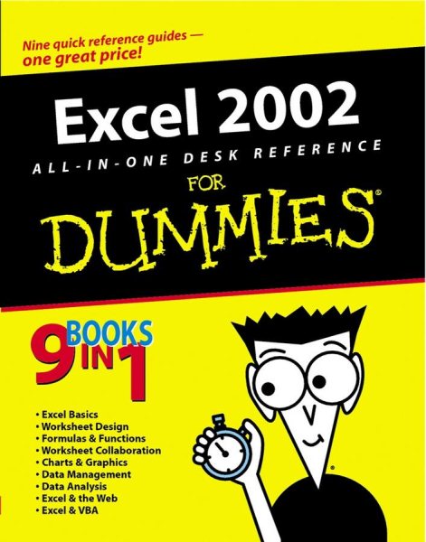 Excel 2002 All-in-One Desk Reference for Dummies