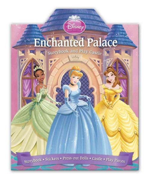 Disney Princess Enchanted Palace Storybook and Play Castle