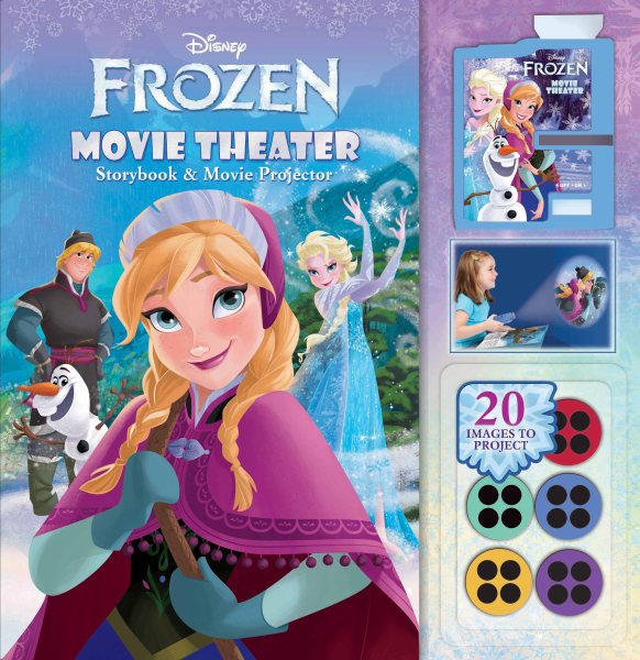 Disney Frozen Movie Theater Storybook & Movie Projector