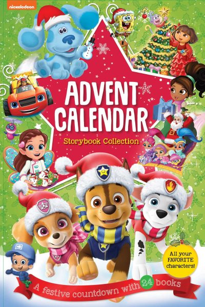 Nickelodeon: Storybook Collection Advent Calendar(24 Mini Board Books)聖誕倒數月曆禮盒【金石堂、博客來熱銷】