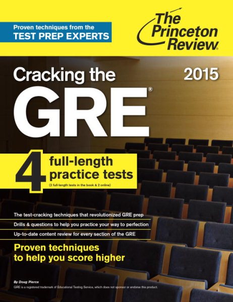Princeton Review Cracking the Gre 2015