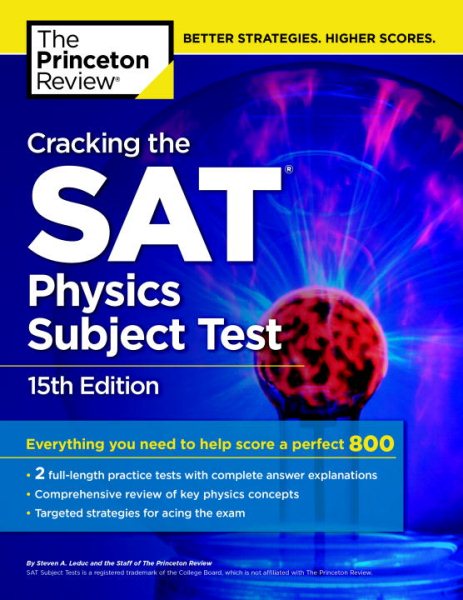 Princeton Review Cracking the Sat Physics Subject Test