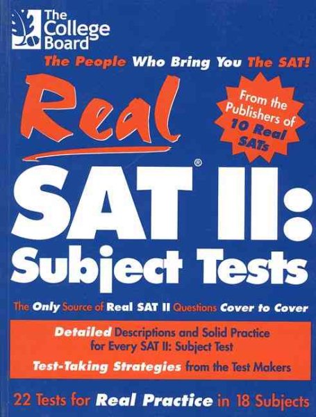 Real SAT II: Subject Tests