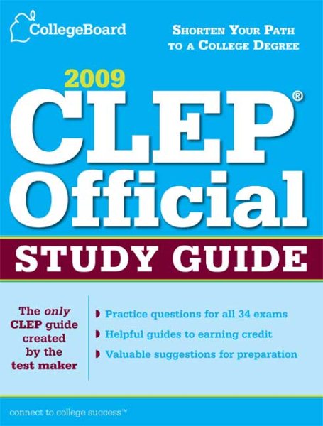 CLEP Official Study Guide 2009【金石堂、博客來熱銷】