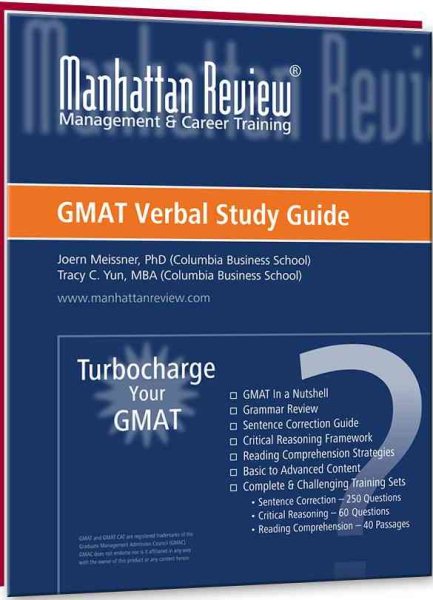 Manhattan Review Turbocharge Your GMAT Verbal【金石堂、博客來熱銷】