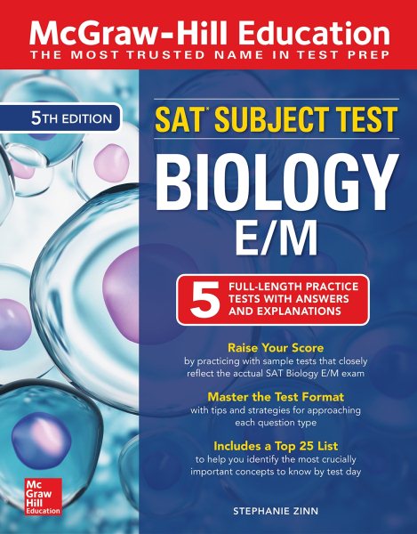 Mcgraw－hill Education SAT Subject Test Biology