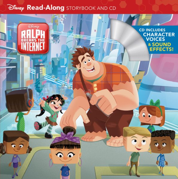 Wreck-It Ralph 2 Read-Along Storybook and CD無敵破壞王2