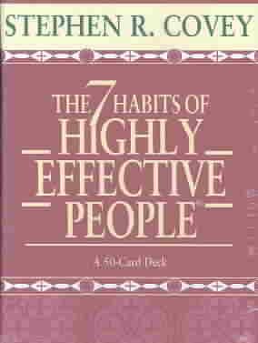 The 7 Habits of Highly Effective People (50 card deck) (Cards)