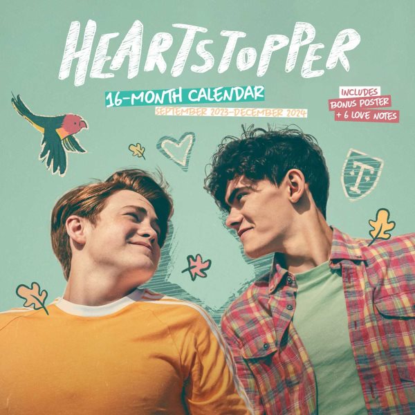 Heartstopper 16-Month 2023-2024 Wall Calendar with Bonus Poster and Love Notes【金石堂、博客來熱銷】