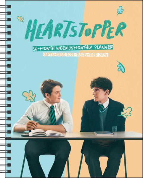 Heartstopper 16-Month 2023-2024 Weekly/Monthly Planner Calendar with Bonus Stick【金石堂、博客來熱銷】