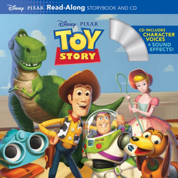 Toy Story Read-along Storybook and Cd 玩具總動員(書+cd)【金石堂、博客來熱銷】