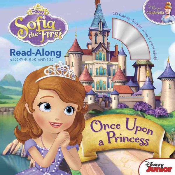 Sofia the First Read－Along Storybook and CD Once Upon a Princess小公主蘇菲亞