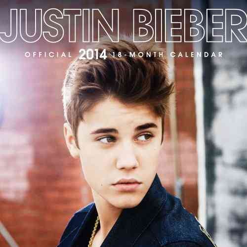 Justin Bieber 2014 Calendar Bravado
