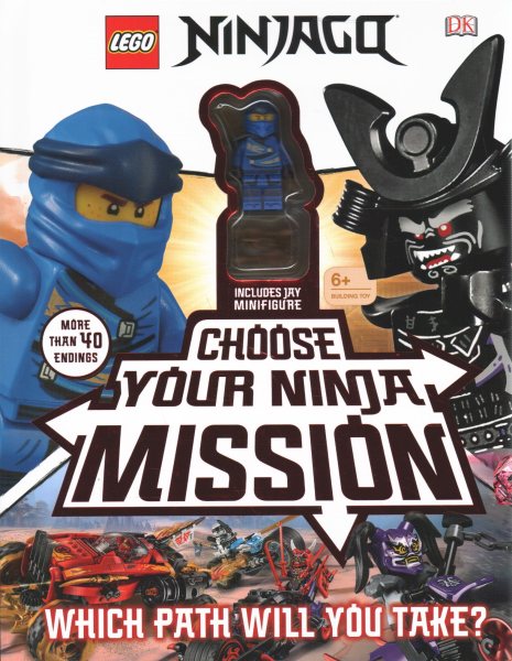Lego Ninjago Choose Your Ninja MissionWith Ninjago Jay Minifigure