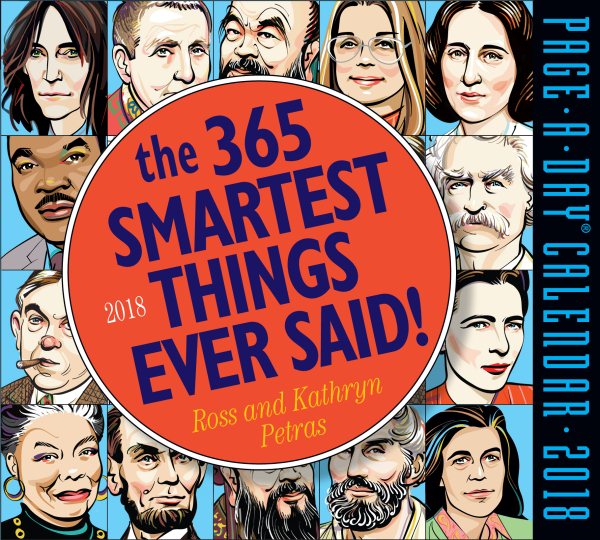 The 365 Smartest Things Ever Said! 2018 Calendar【金石堂、博客來熱銷】