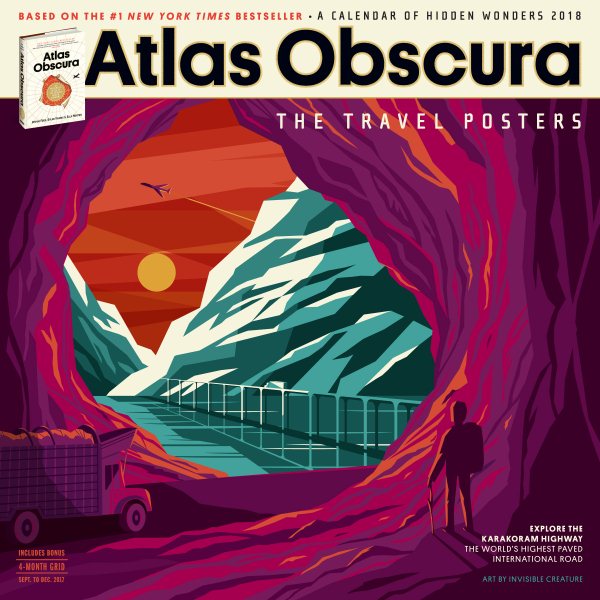 Atlas Obscura 2018 Calendar(Wall)
