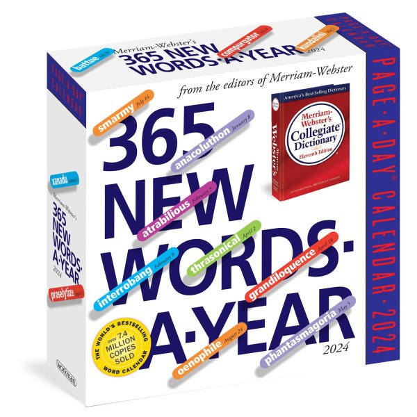 365 New Words-A-Year Page-A-Day Calendar 2024【金石堂、博客來熱銷】