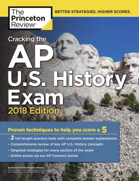 The Princeton Review Cracking the AP U.S. History Exam 2018【金石堂、博客來熱銷】