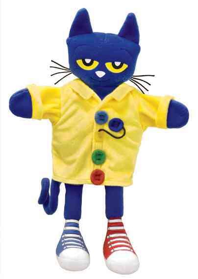 Pete the Cat Four Groovy Buttons Puppet【金石堂、博客來熱銷】