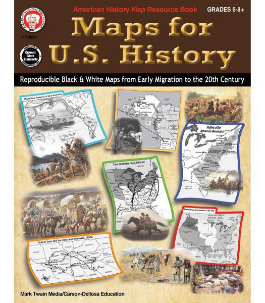 Maps for U.S. History【金石堂、博客來熱銷】