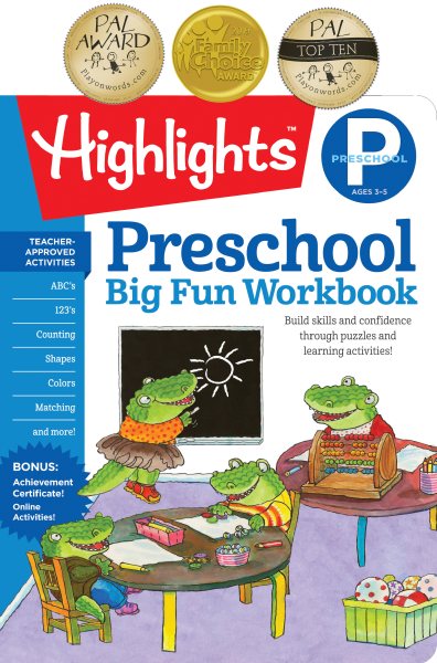 The Big Fun Preschool Activity Book【金石堂、博客來熱銷】