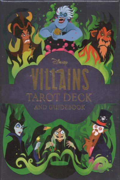 Disney Villains Tarot Deck and Guidebook Movie Tarot Deck Pop Culture Tarot【金石堂、博客來熱銷】