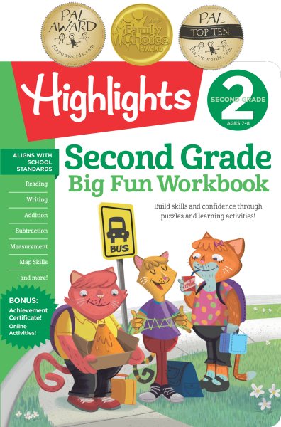 Second Grade Big Fun Workbook (Highlights? Big Fun Activity Workbooks)【金石堂、博客來熱銷】