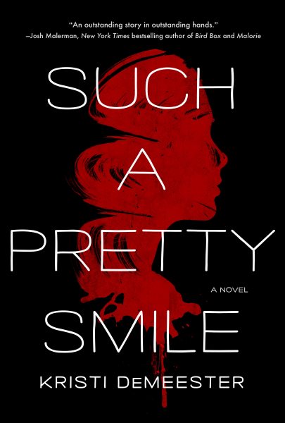 book cover. Book title over red silhouette of woman's face.