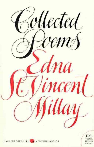 Portada de poemas recopilados de Edna St. Vincent Millay